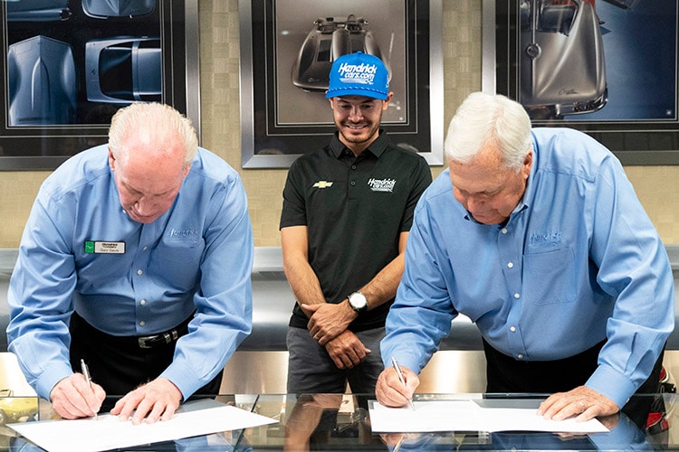 Kyle Larson and Hendrick Cars extension blog 2.jpg