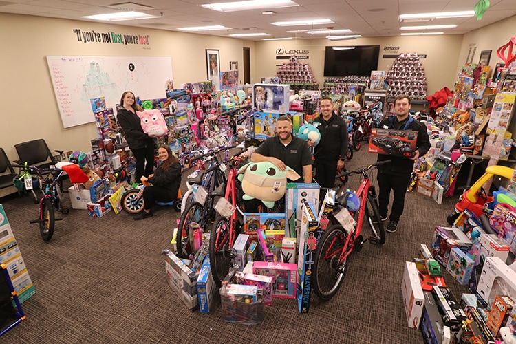 Hendrick Lexus Northlake Toys for Tots 2022 4.jpg