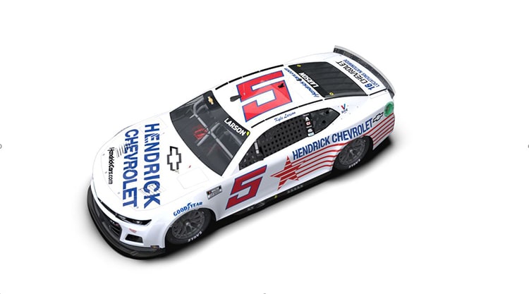 2022 Kyle Larson Throwback race 3 750px.jpg